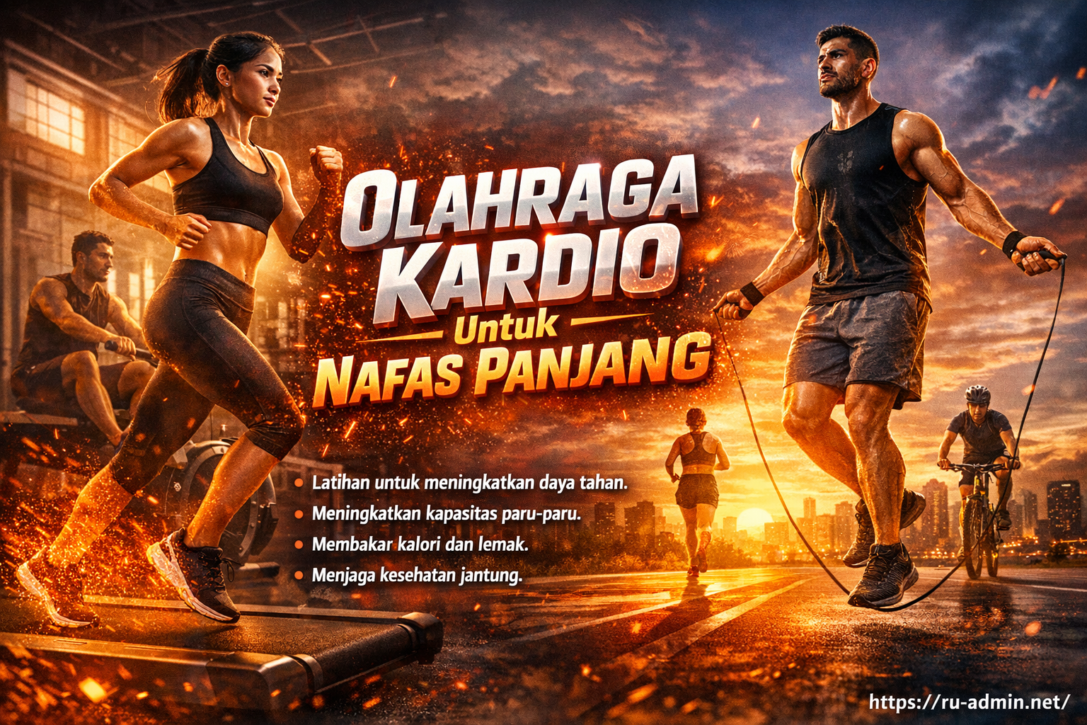 Olahraga Kardio Untuk Nafas Panjang