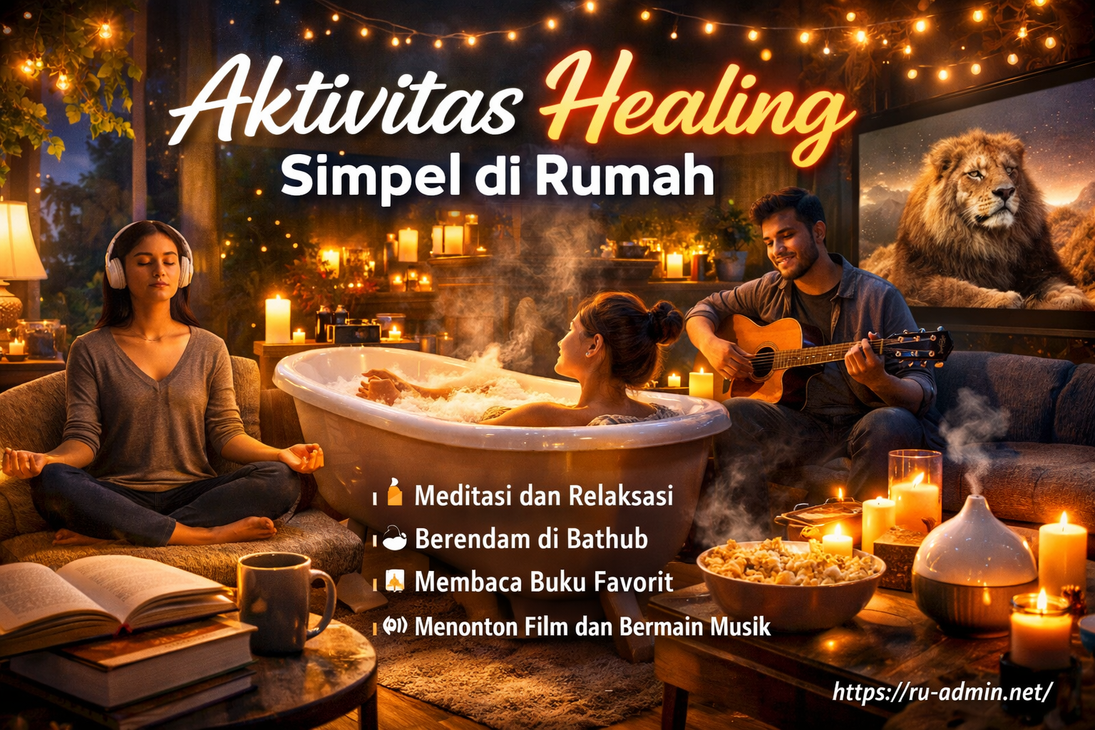 Aktivitas Healing Simpel di Rumah