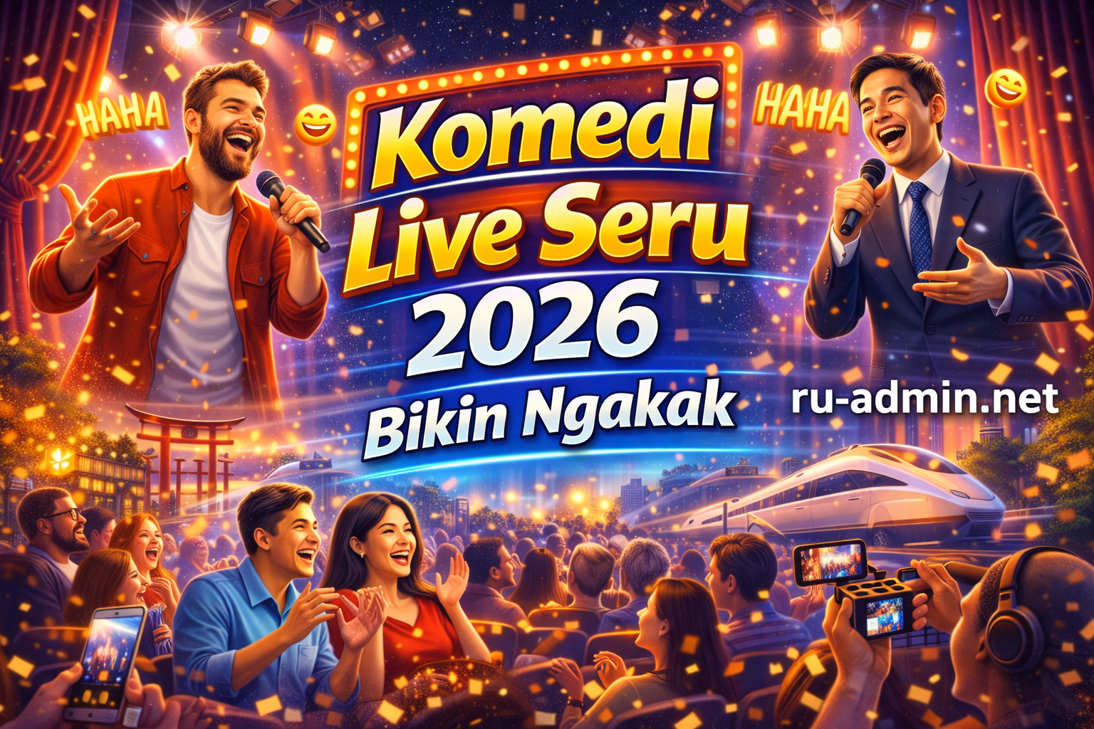 Komedi Live Seru 2026 Bikin Ngakak
